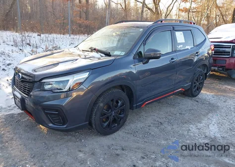 2021 Subaru Forester Sport from USA, damaged, VIN JF2SKALC4MH492894